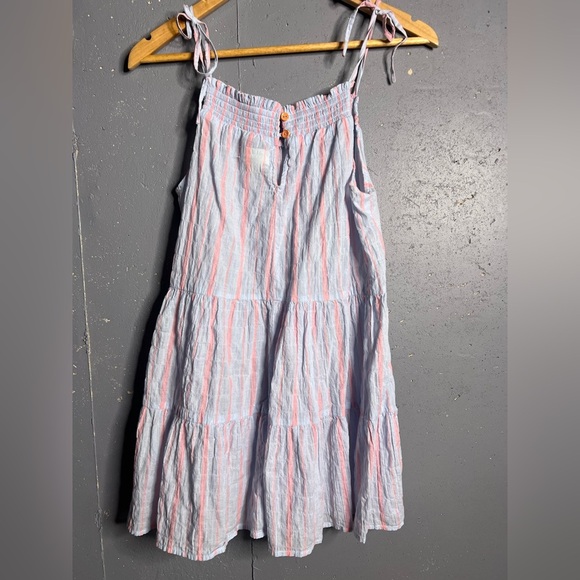 Anthopologie Maeve Striped Top Tiered Sleeveless in size Small - Picture 6 of 12